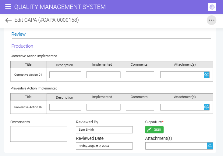 Configurable forms